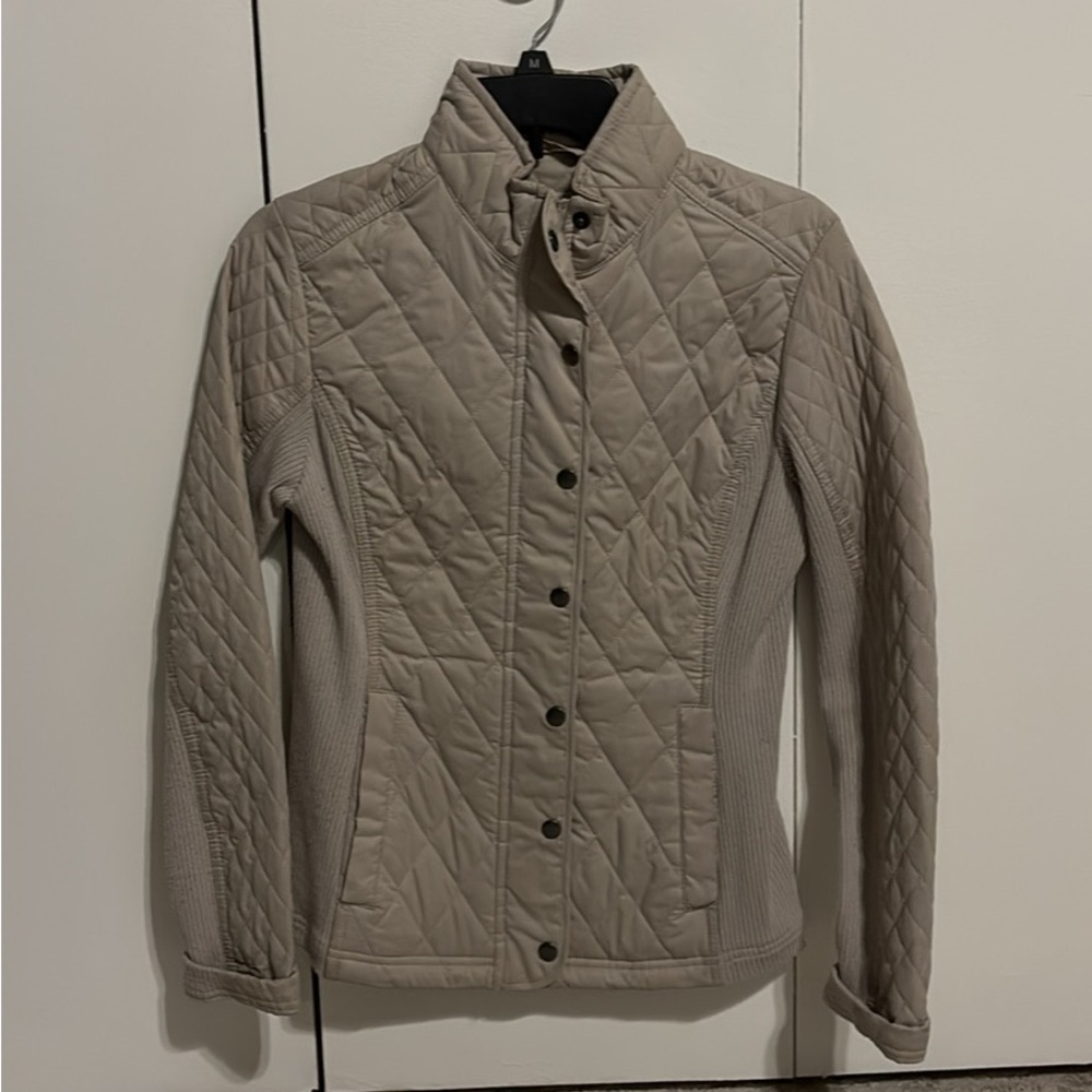 Women's Quilted Jacket - Tan